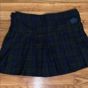 y2k Plaid tennis skirt